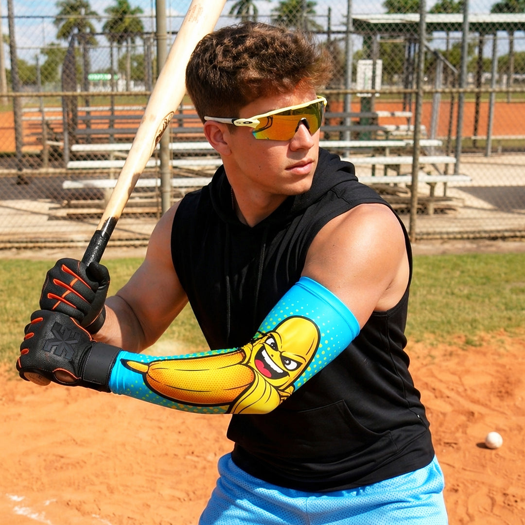 Electric Blue Power Banana Arm Sleeve