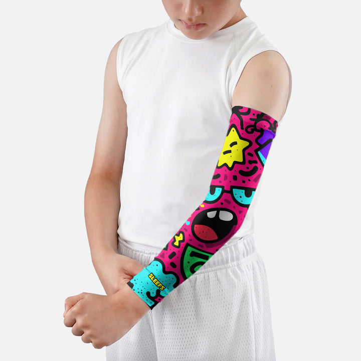 Emoji Madness Kids Arm Sleeve
