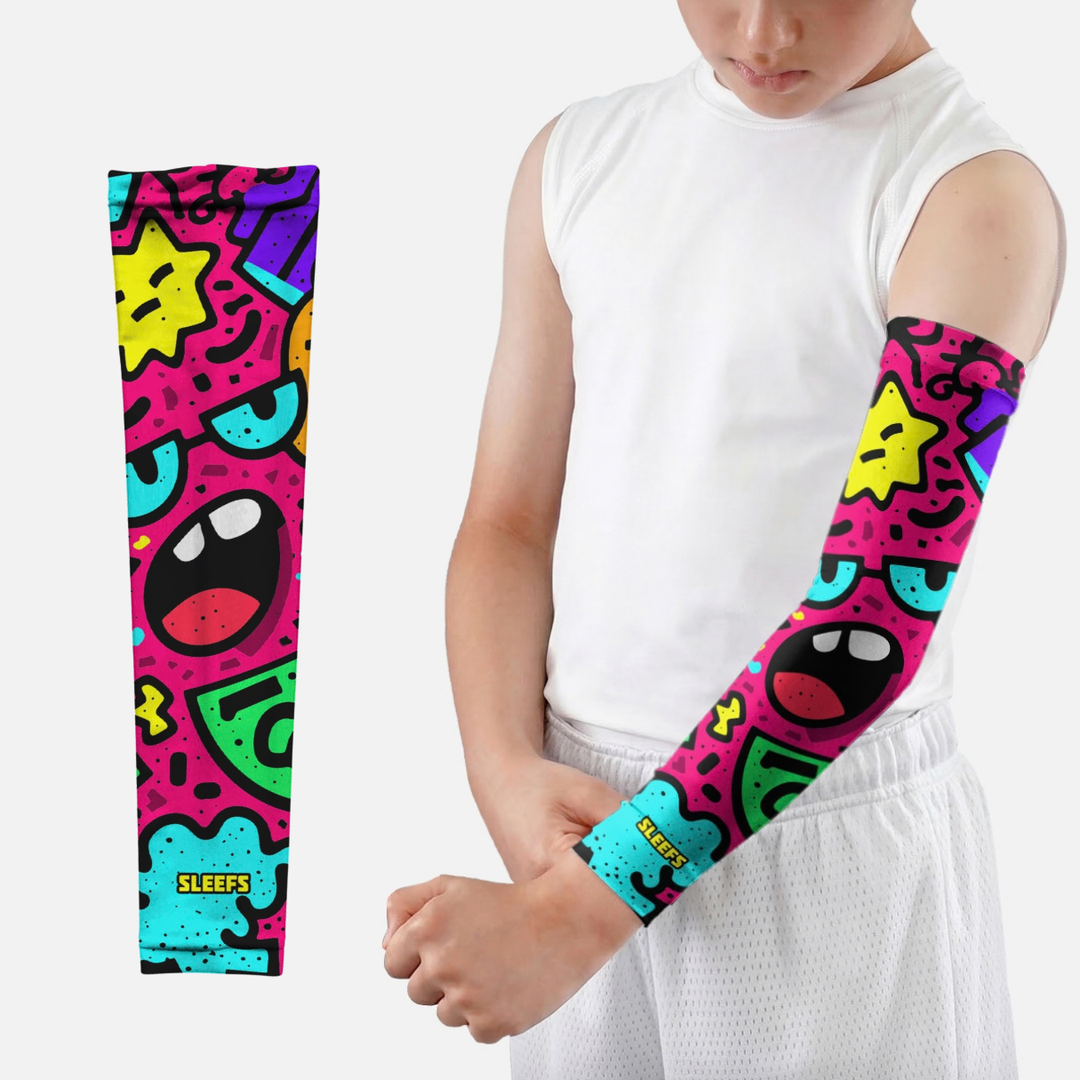 Emoji Madness Kids Arm Sleeve