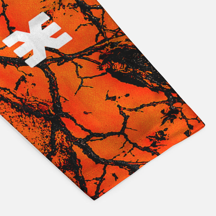 Endurance Orange Running Sleeves - Pair
