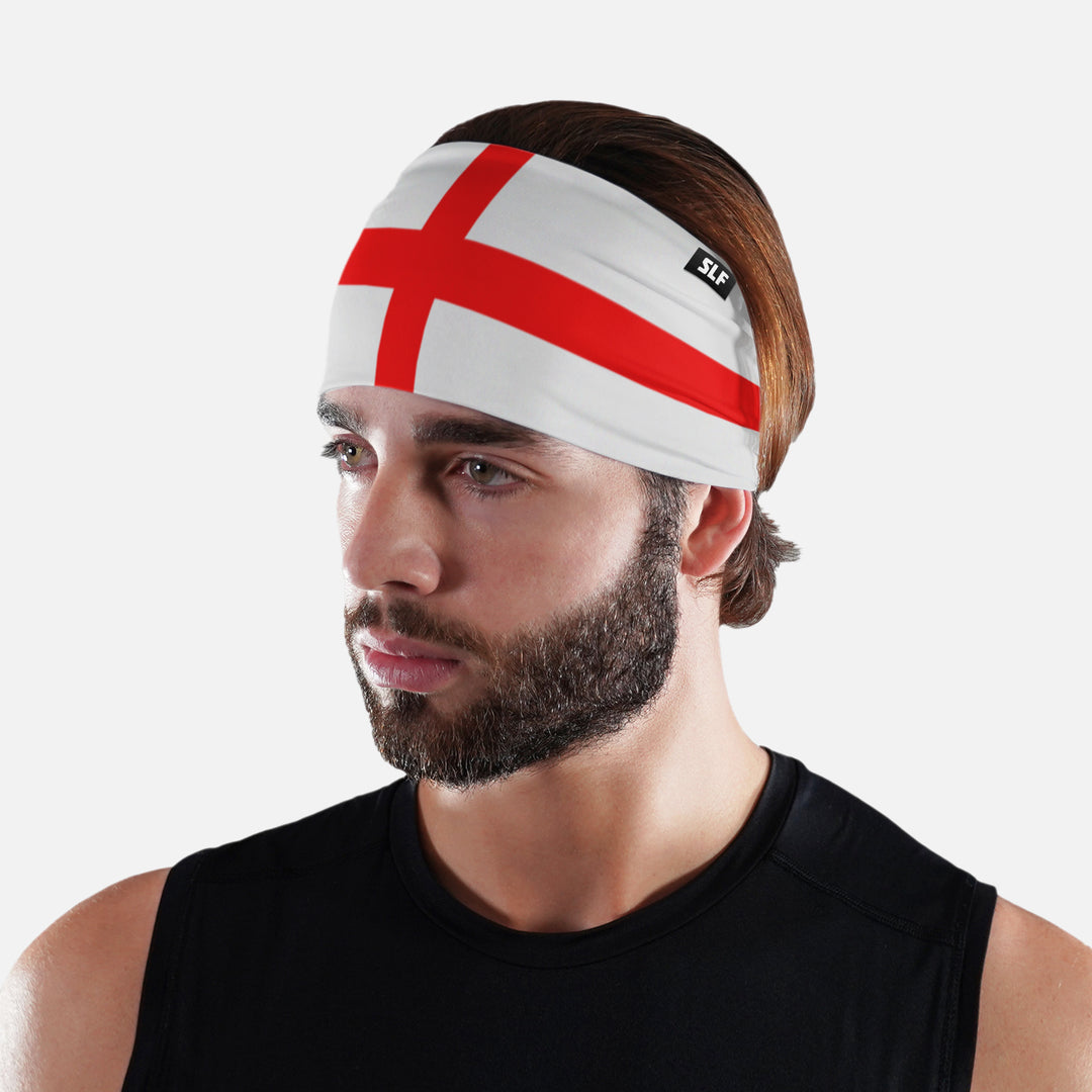 England Flag Headband