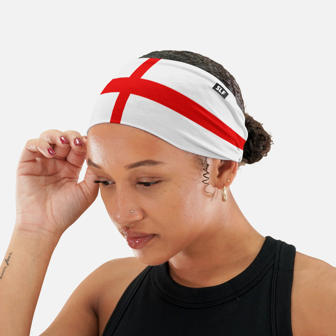 England Flag Headband