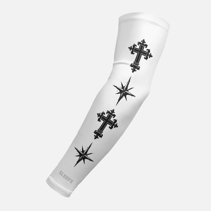 Faith Compass Cross Arm Sleeve