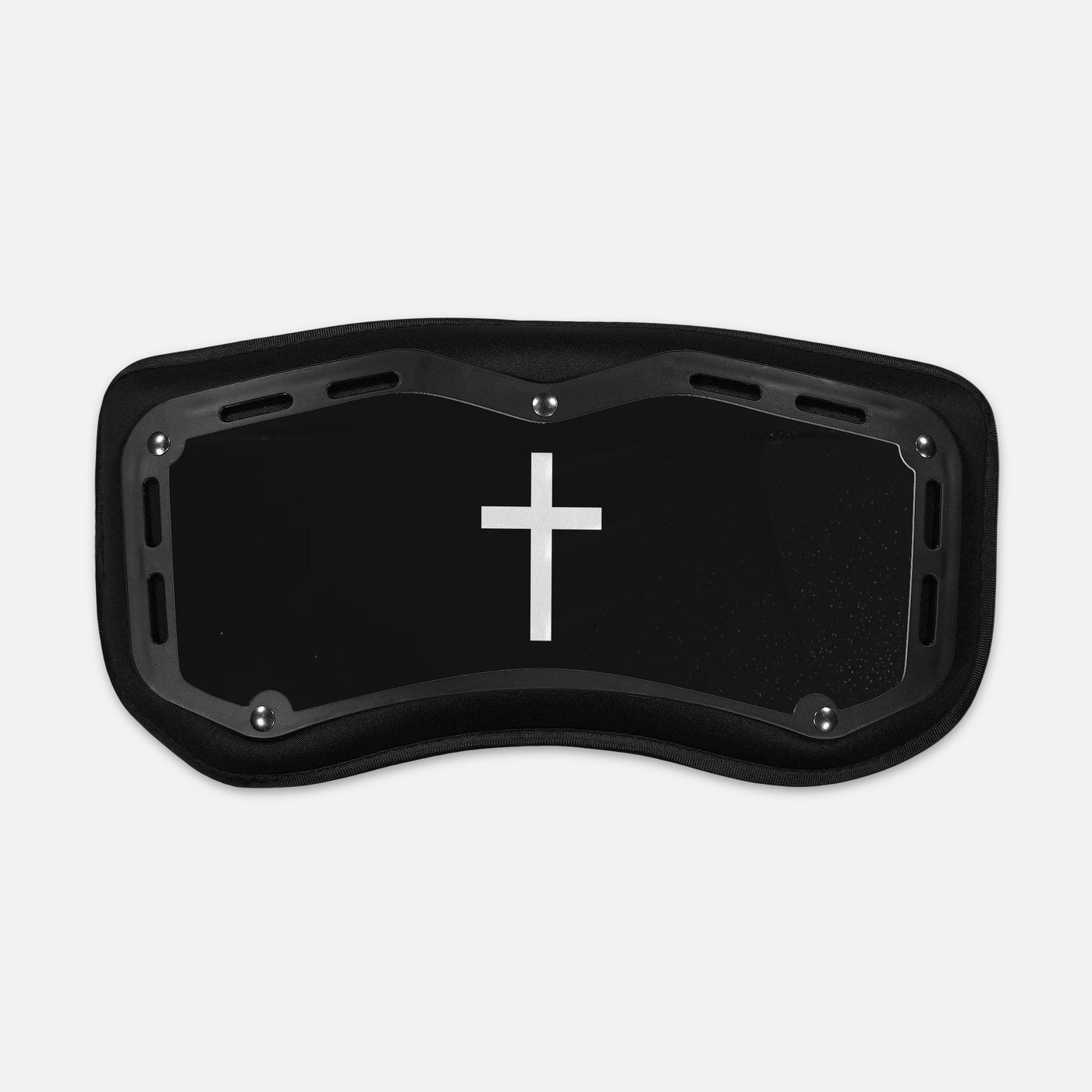 Faith Cross Black Sticker for Back Plate