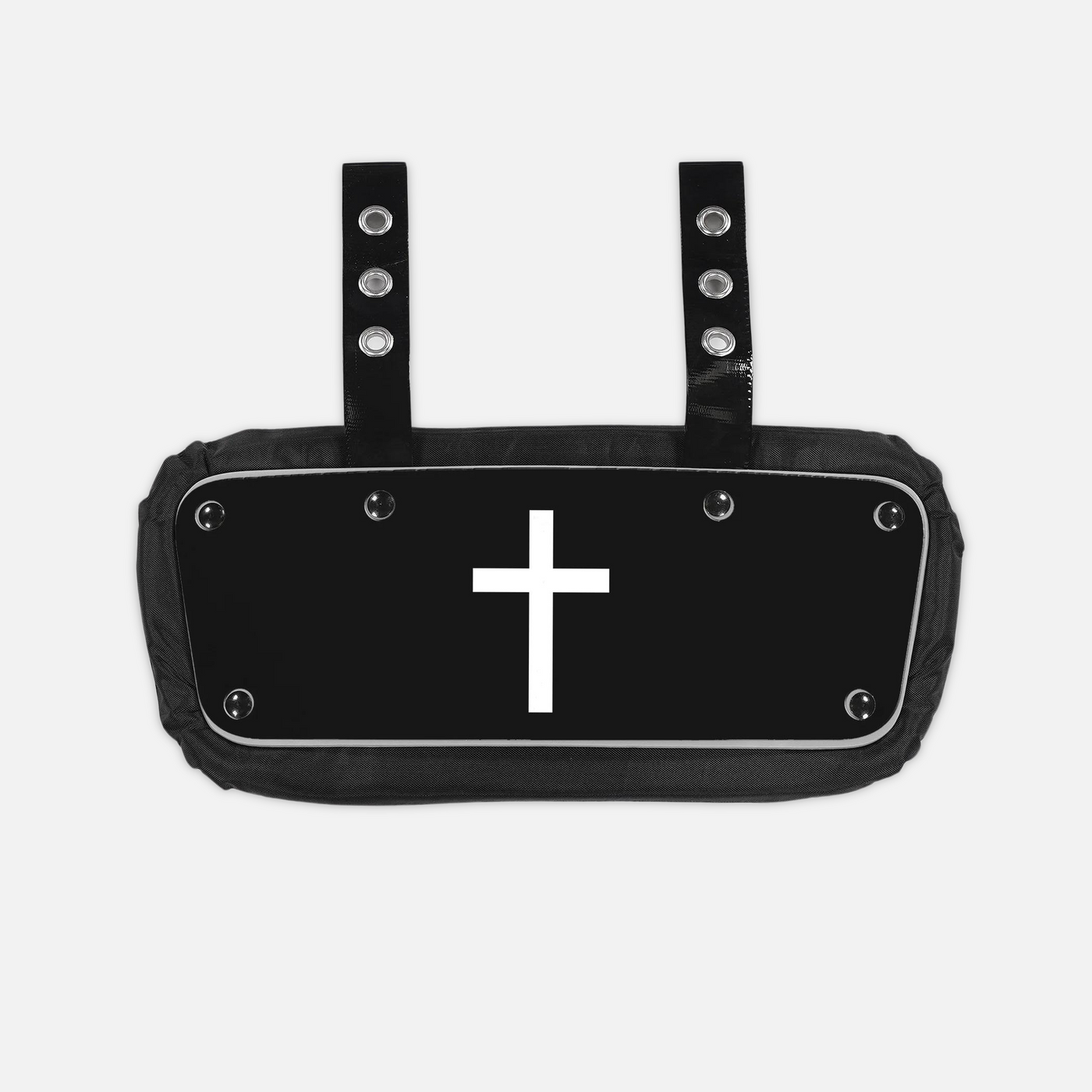 Faith Cross Black Sticker for Back Plate