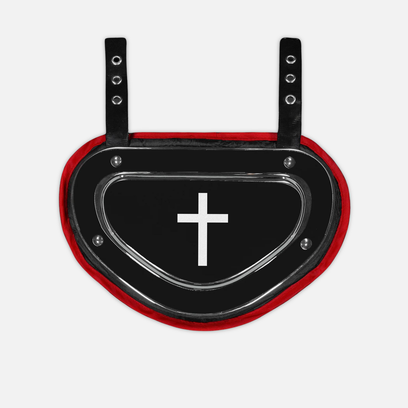 Faith Cross Black Sticker for Back Plate