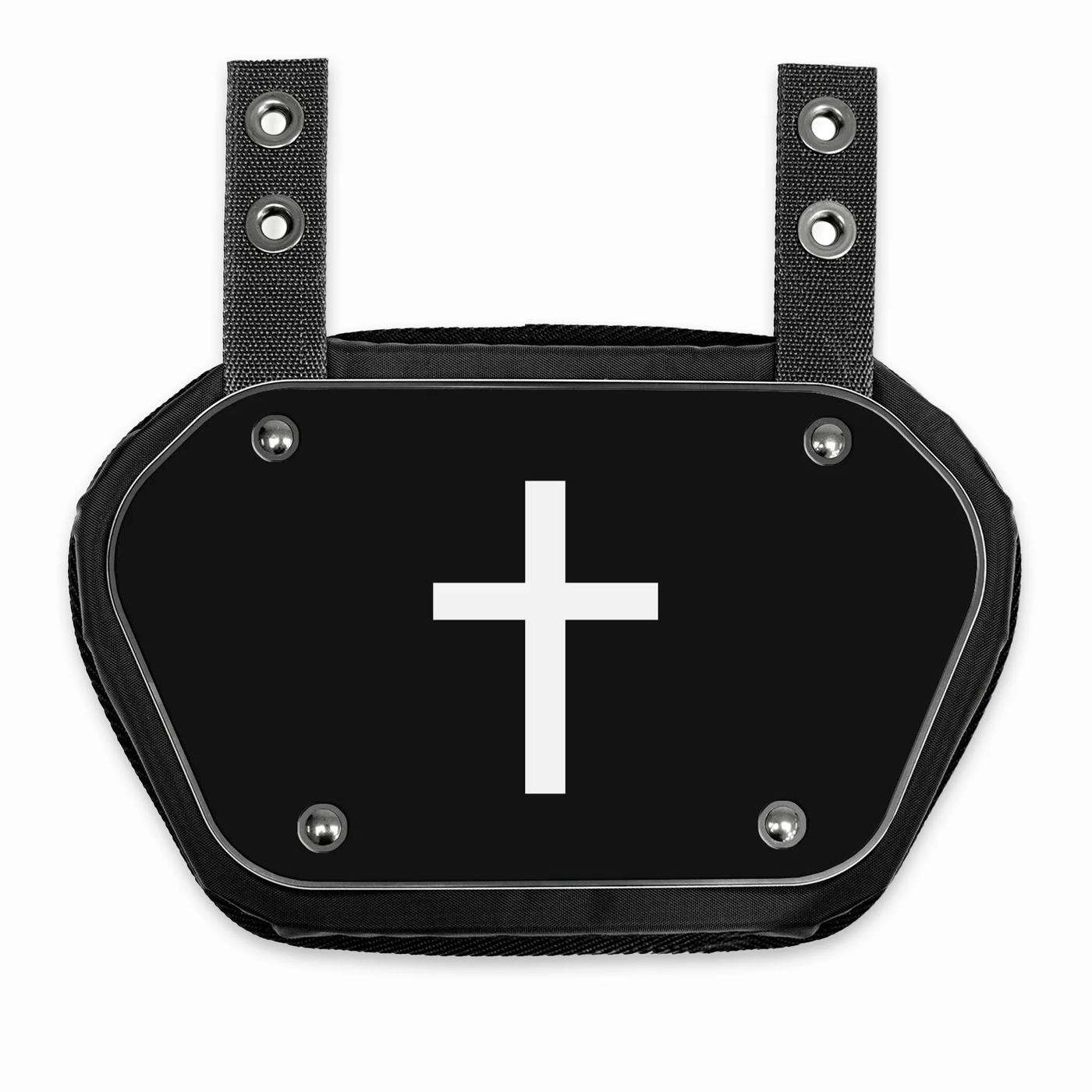 Faith Cross Black Sticker for Back Plate