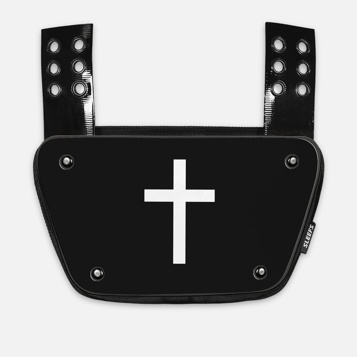 Faith Cross Black Sticker for Back Plate