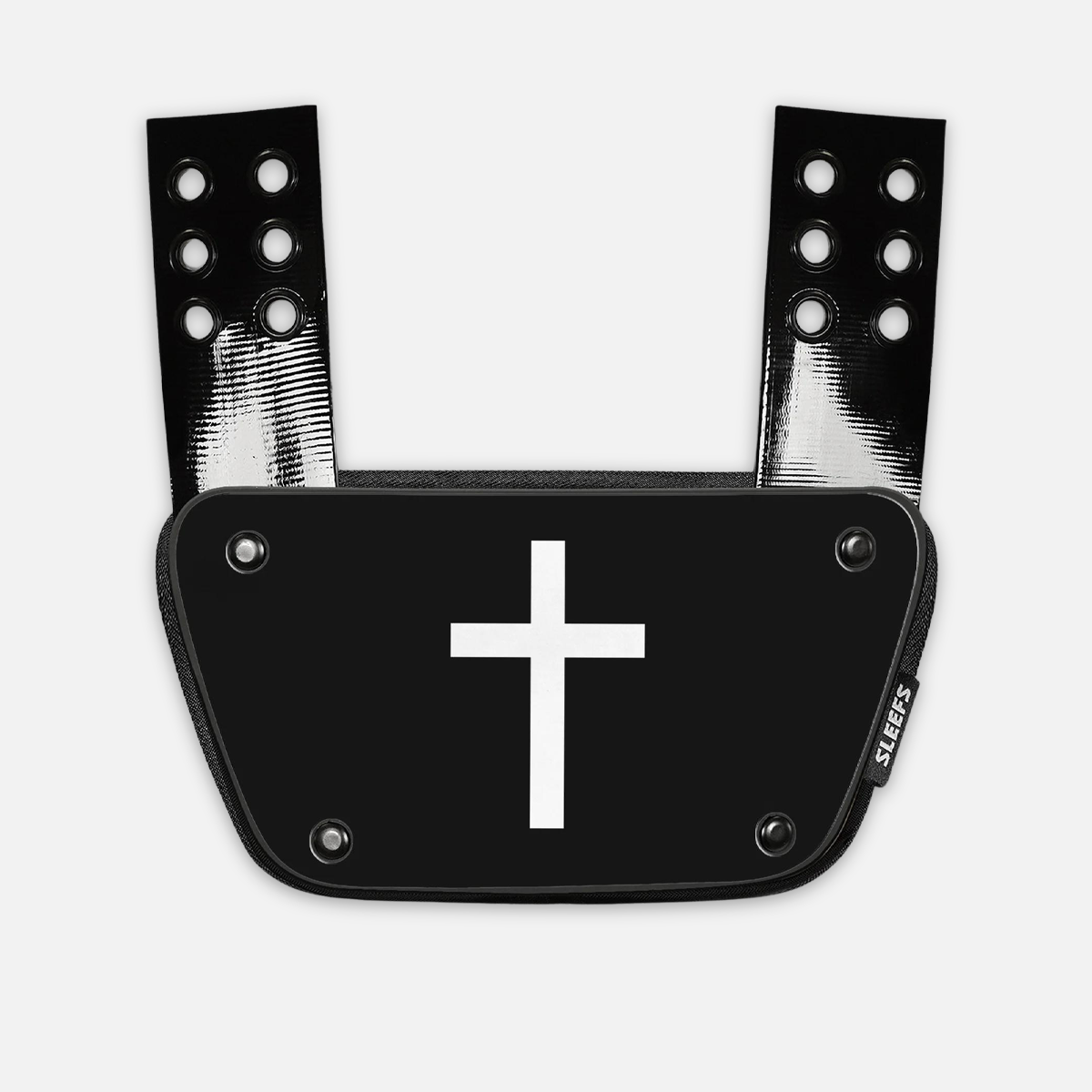 Faith Cross Black Sticker for Back Plate