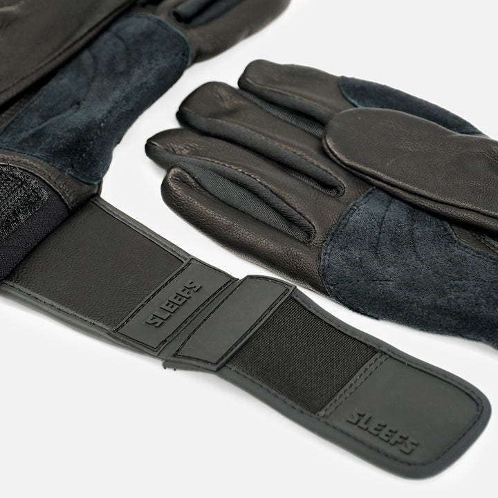 Faith Cross Black Kids Baseball Batting Gloves