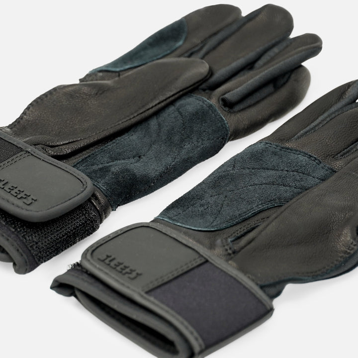 Faith Cross Black Kids Baseball Batting Gloves