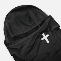 Faith Cross White Loose-fitting Shiesty Mask