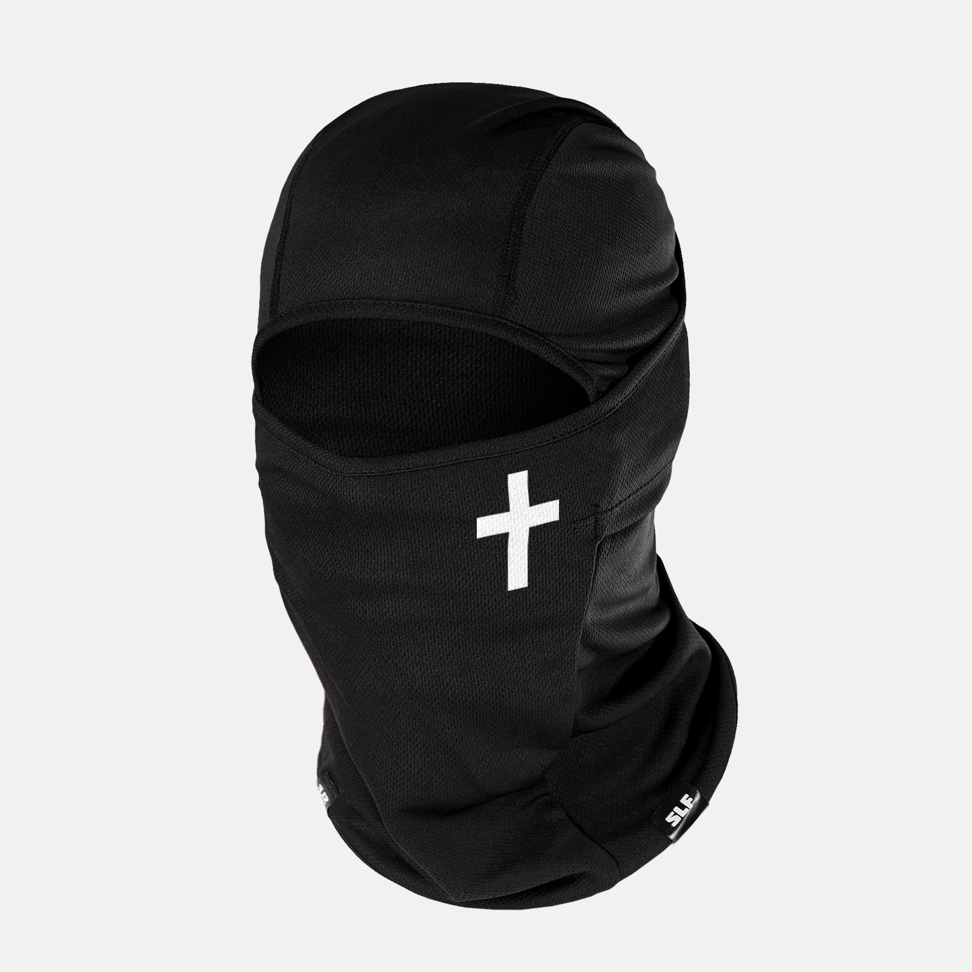 Faith Cross Black Loose-fitting Shiesty Mask – SLEEFS