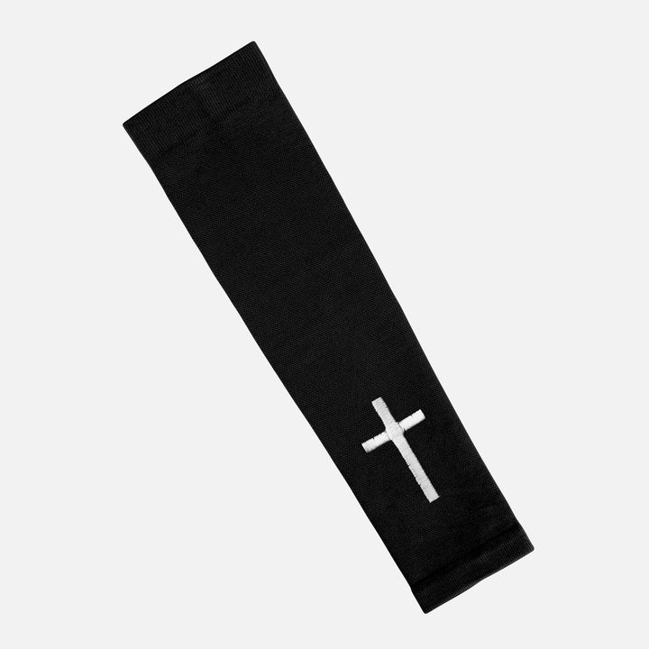 Faith Cross Black One Size Fits All Arm Sleeve