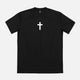 Faith Cross Black Quick Dry Shirt