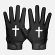 Faith Cross Black Sticky Football Receiver Gloves