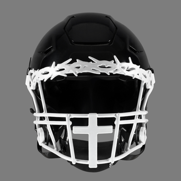 Sleefs Faith Cross Crown of Thorns Football Facemask for Riddell SpeedFlex