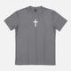 Faith Cross Dark Gray Quick Dry Shirt