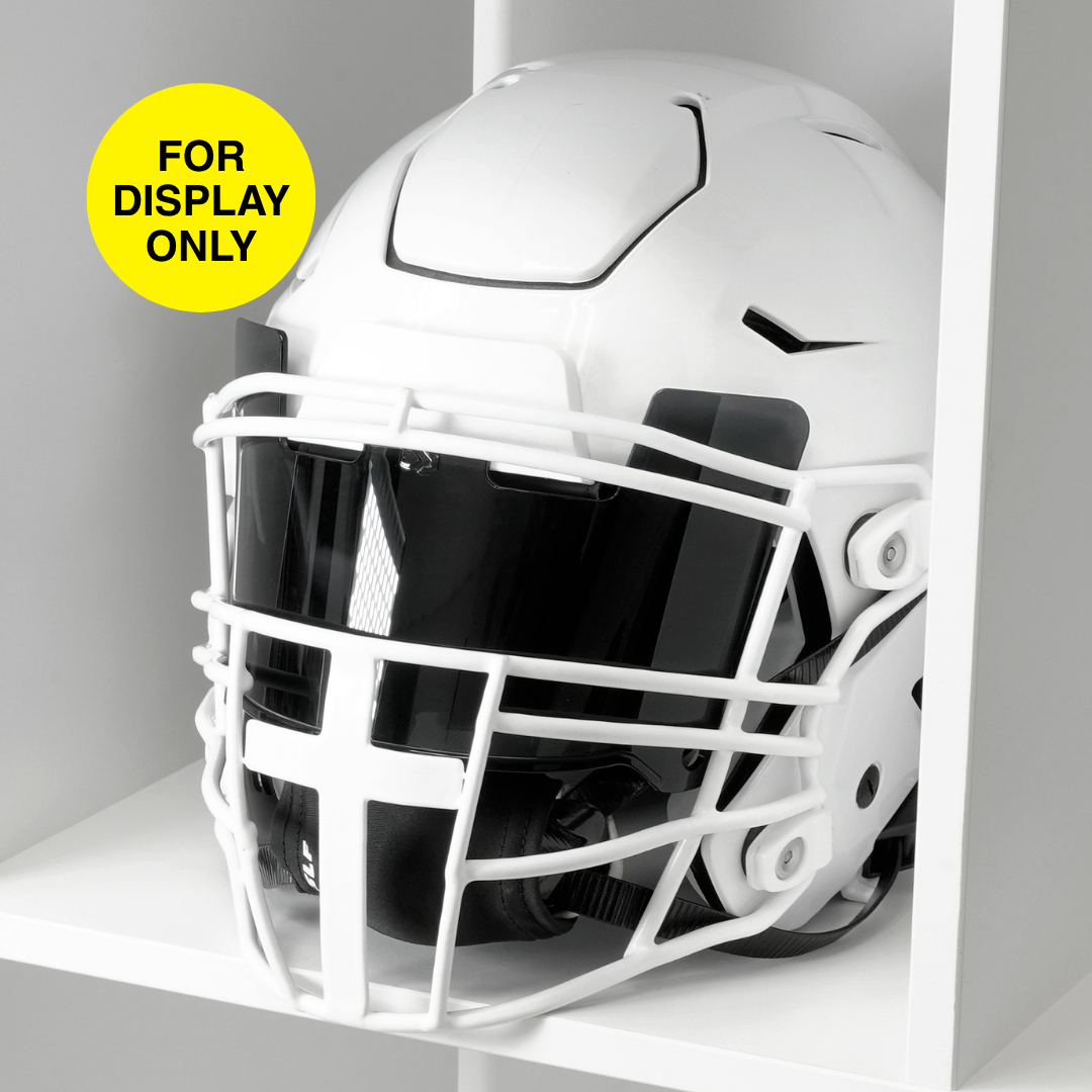 riddell speedflex helmet white Faith Cross Football Facemask for Riddell SpeedFlex – SLEEFS