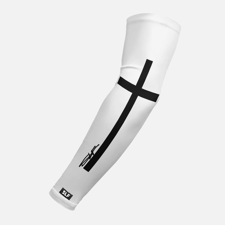 Faith Cross Grandis White Arm Sleeve