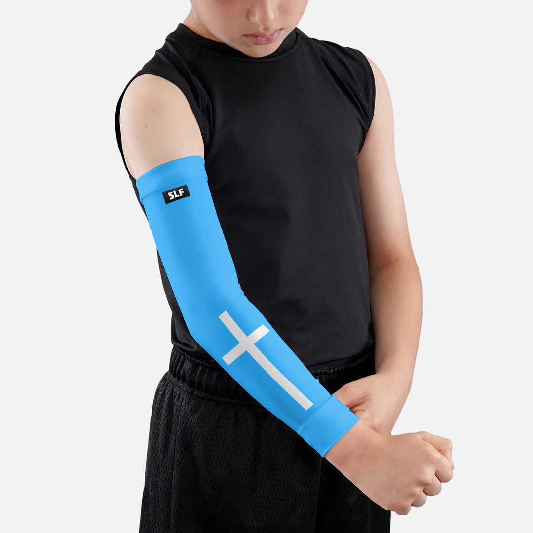 Faith Cross Kids Arm Sleeve