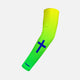 Faith Cross Neon Green Kids Arm Sleeve