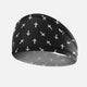 Faith Cross Pattern Black Skull Wrap