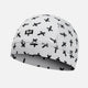 Faith Cross Pattern White Skull Cap