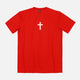Faith Cross Red Quick Dry Shirt