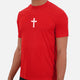 Faith Cross Red Quick Dry Shirt