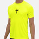 Faith Cross Safety Yellow Quick Dry Shirt