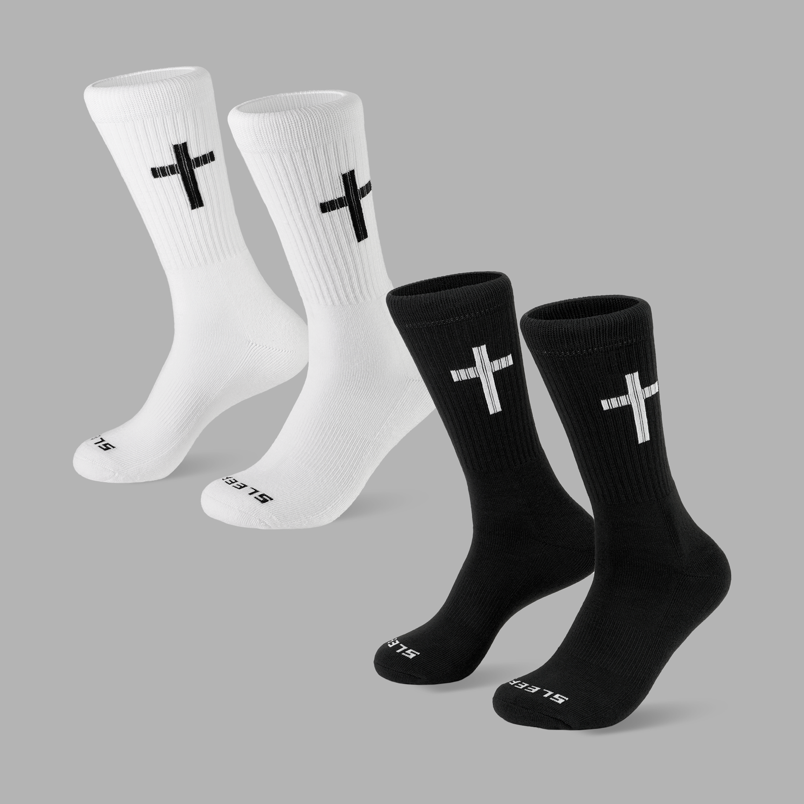 Faith Cross Crew Socks Bundle