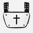 Faith Cross White Sticker for Back Plate