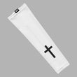 Faith Cross White Arm Sleeve