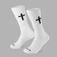 Faith Cross Crew Socks