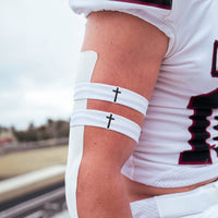 Faith Cross Drip Bicep Bands