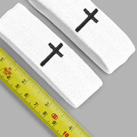 Faith Cross Drip Bicep Bands