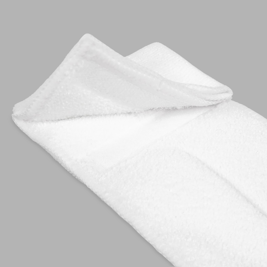 Faith Cross White Football Towel