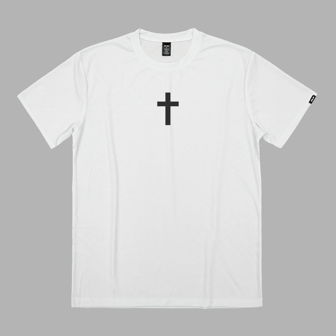 Faith Cross White Quick Dry Shirt