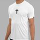 Faith Cross White Quick Dry Shirt