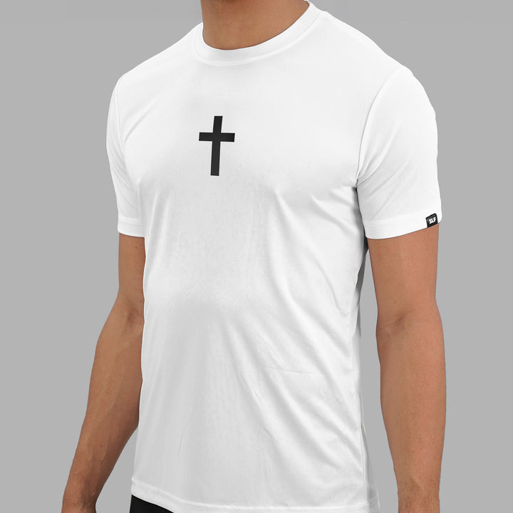 Faith Cross White Quick Dry Shirt