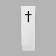 Faith Cross White Seamless Forearm Sleeve