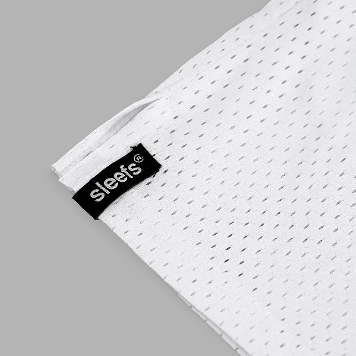Faith Cross White Shorts - 7"