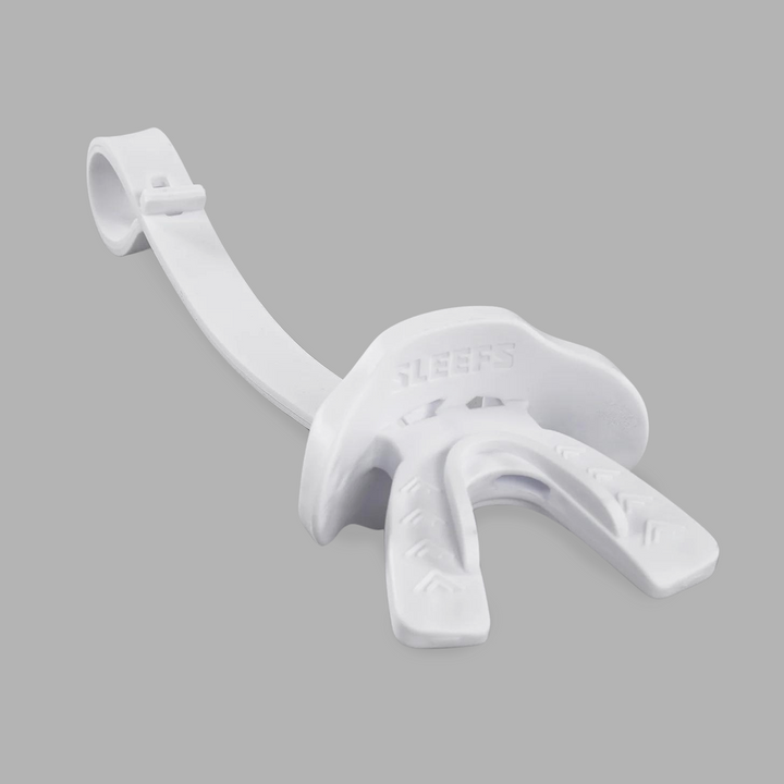 Faith Cross White Soft Football Mouthguard