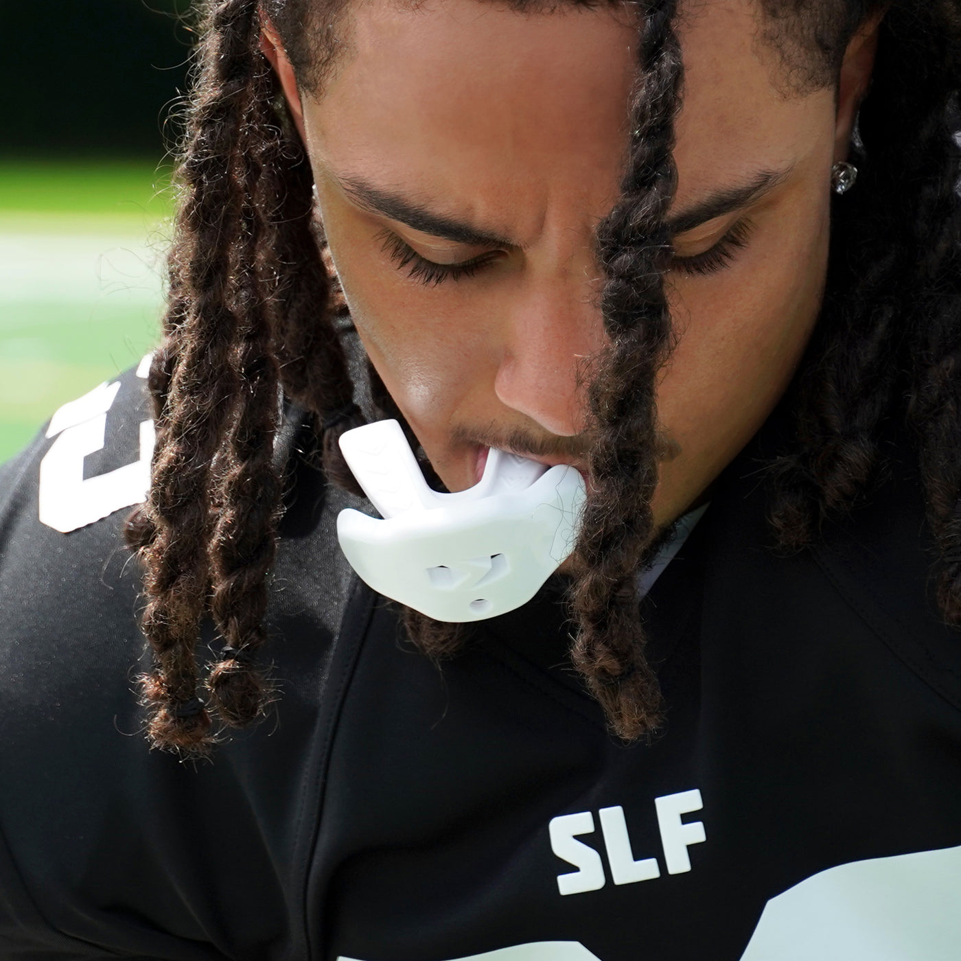 Basic White Soft Football Mouthguard