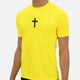 Faith Cross Yellow Quick Dry Shirt