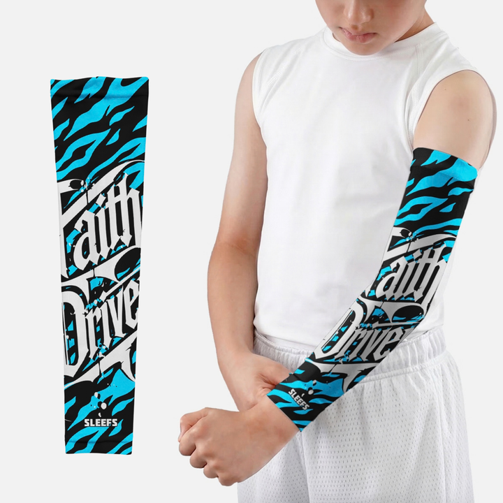 Faith Driven Coldfire Kids Arm Sleeve