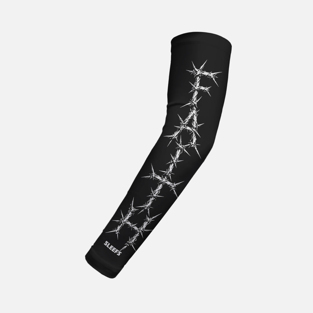 Faith Thorns Black Kids Arm Sleeve