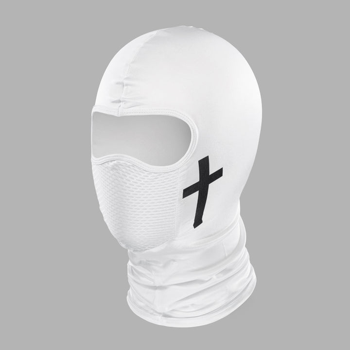 Faith Cross White Shiesty Mask