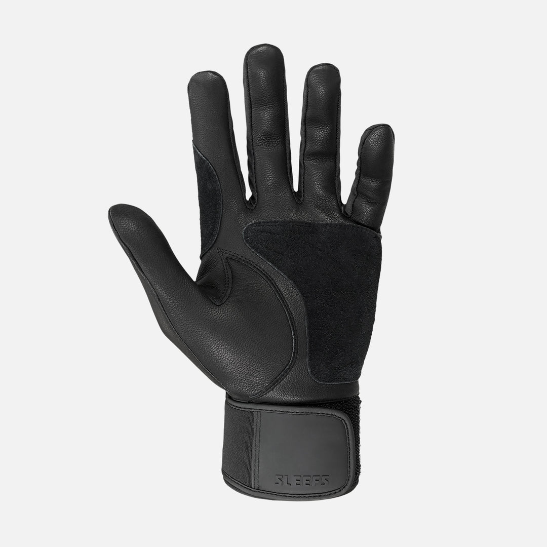 Faith Cross Black Baseball Batting Gloves